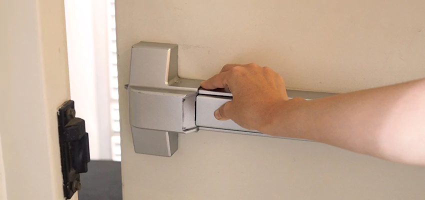 Roller Gate Panic Bar Installation in Orinda, California
